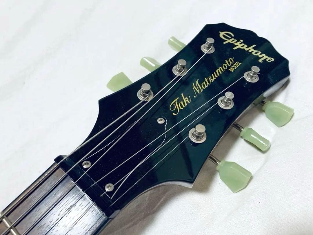 Epiphone Tak Matsumoto Dc Gold 良品 ハードケース - メルカリ
