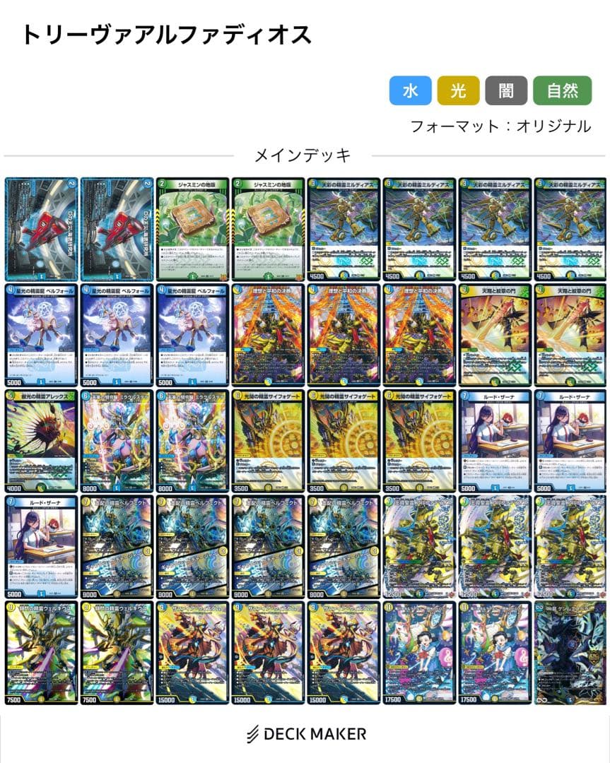 トリーヴァアルファディオスデッキ トリーヴァアルファディオスに新形態が爆誕した【デュエマ】｜ツバメガエシ