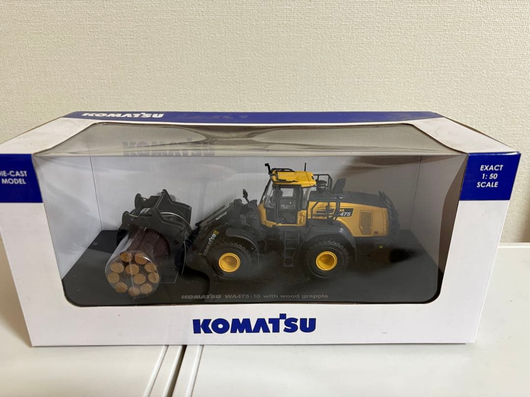 KOMATSU WA475-10 1/50スケールモデル - メルカリ