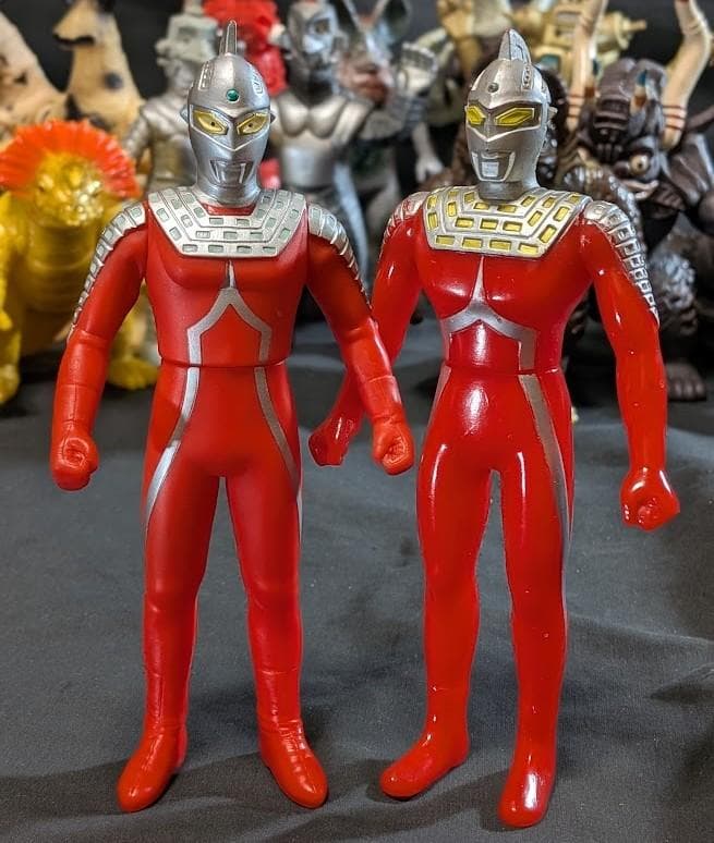 ウルトラセブン＆登場怪獣・宇宙人（バンダイ）ソフビフィギュア15体