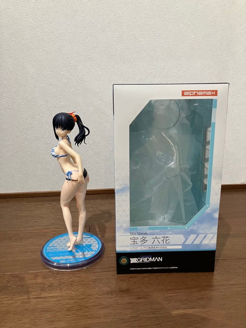 宝多六花 ビキニ フィギュア Amazon | SSSS.GRIDMAN 宝多六花 水着style 1/7スケール ABS&PVC製