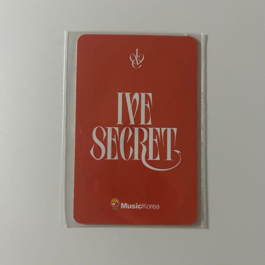IVE ユジン Secret MusicKorea 特典 トレカ - メルカリ
