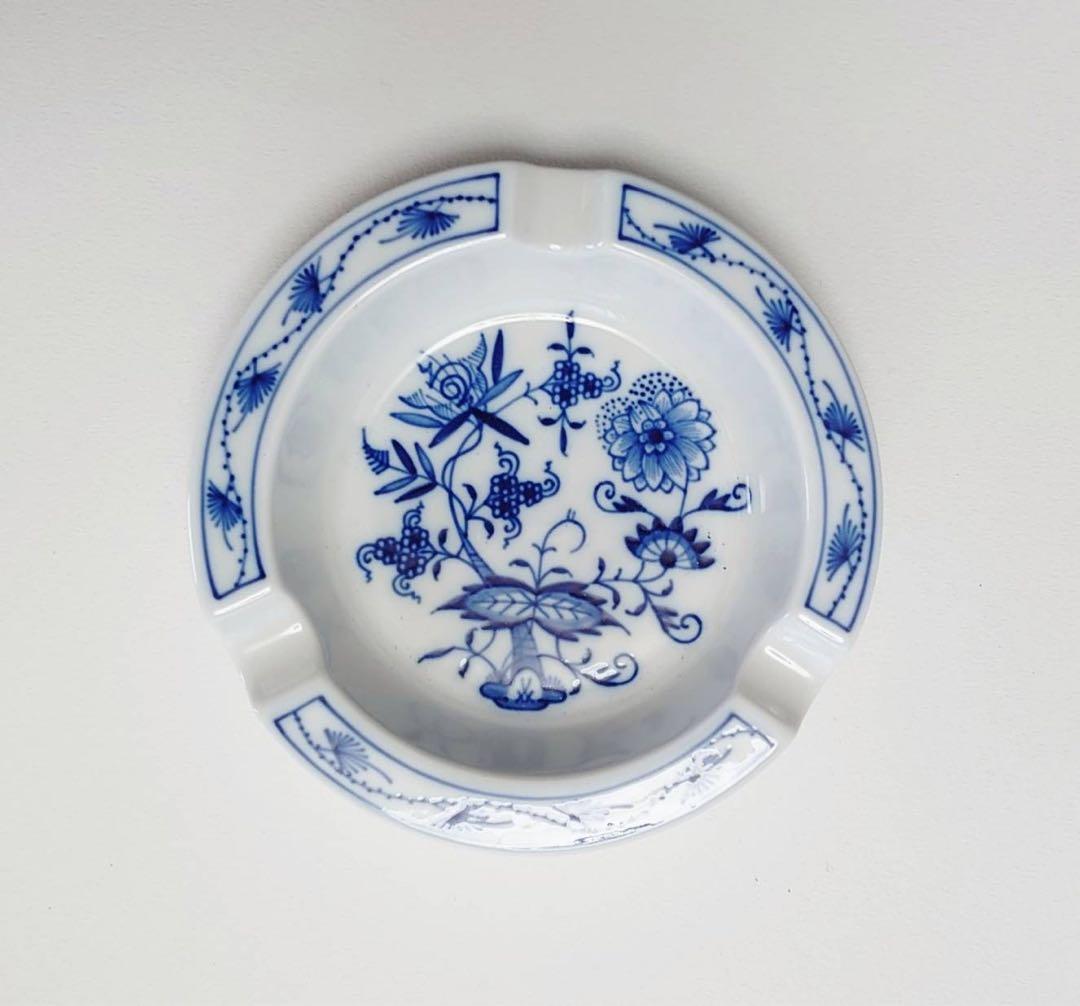 Meissen マイセン ブルーオニオン アッシュトレイ 灰皿 マイセン（Meissen） ブルーオニオン 800101／53545 アッシュトレイ
