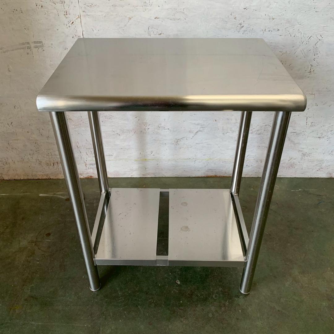 ステンレス製作業台 厨房 厨房用品 W600×D450×H770 A0547 ステンレス 作業台 調理台 W600×D450×H800 バックガードなし CHA-W645N