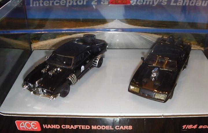 マッドマックス インターセプター＆エネミーカー ダイキャスト・モデルカー 1/43 マッドマックス2 ウェザリングver