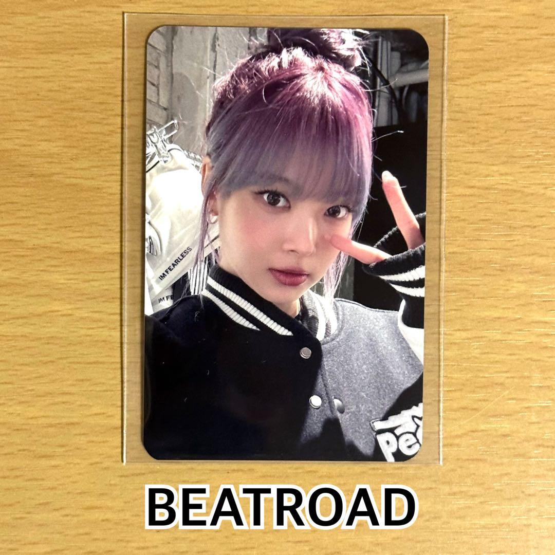 LE SSERAFIM EASY BEATROAD ウンチェ トレカ - メルカリ