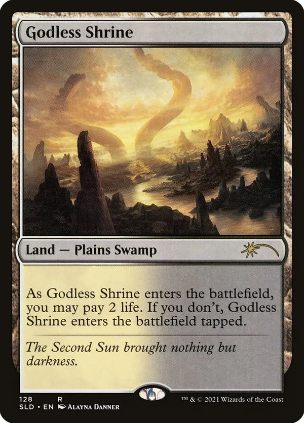 Godless Shrine (Borderless) • Edge of Eternities (EOE) #280